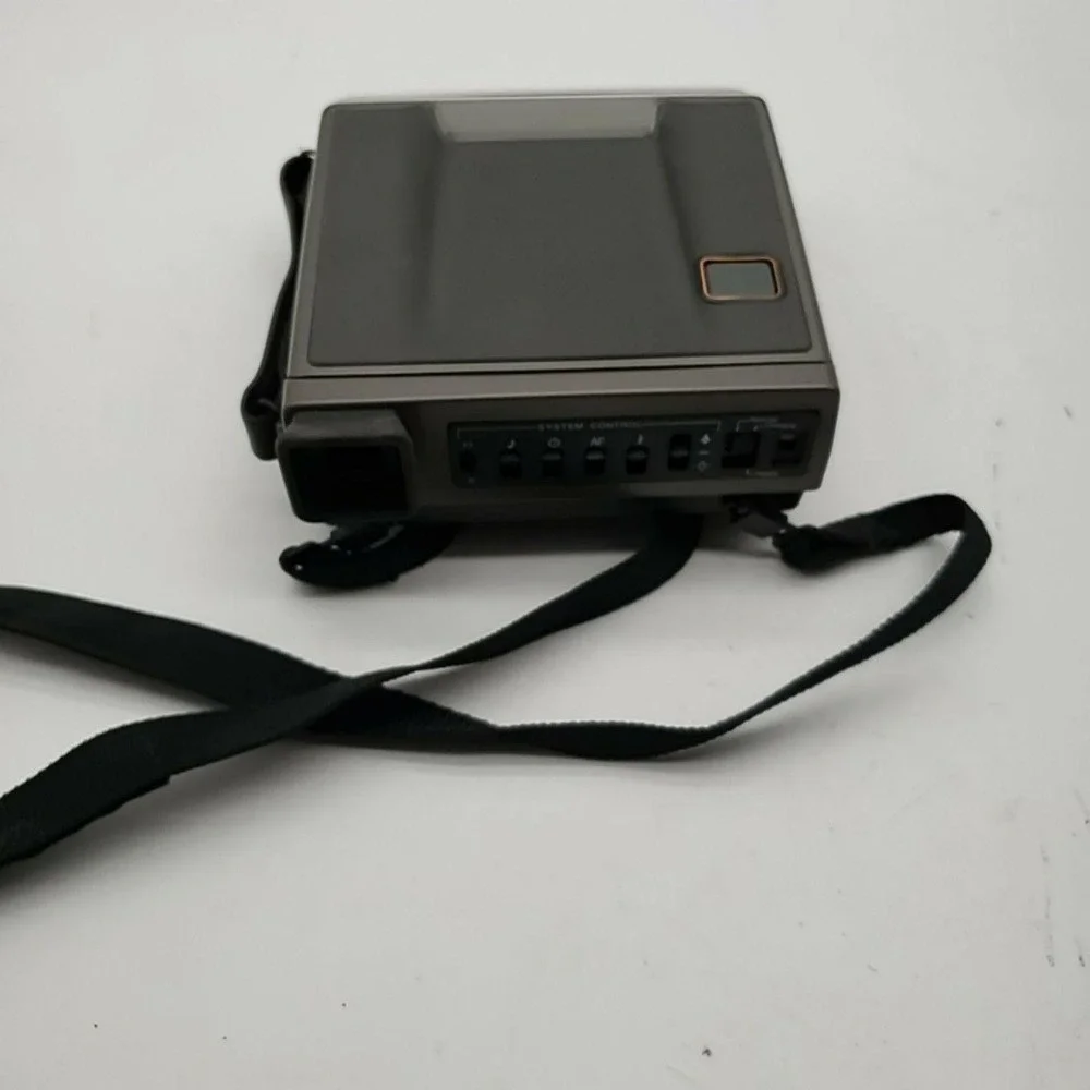 Vintage Polaroid Spectra System Instant Camera Gray Bag Remote Filters‎ Kit